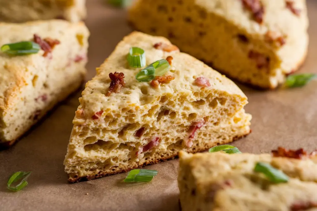 Sourdough Bacon Cheddar Scones 4 Sourdough Scones recipe