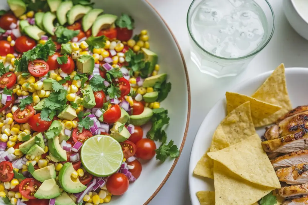 Avocado Corn Tomato Salad 4 avocado corn tomato salad