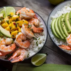 Shrimp and Avocado Bowls