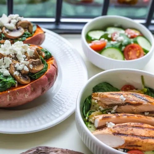 stuffed sweet potatoes recipe