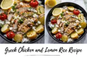 Zesty Grilled Greek Chicken with Lemon Rice