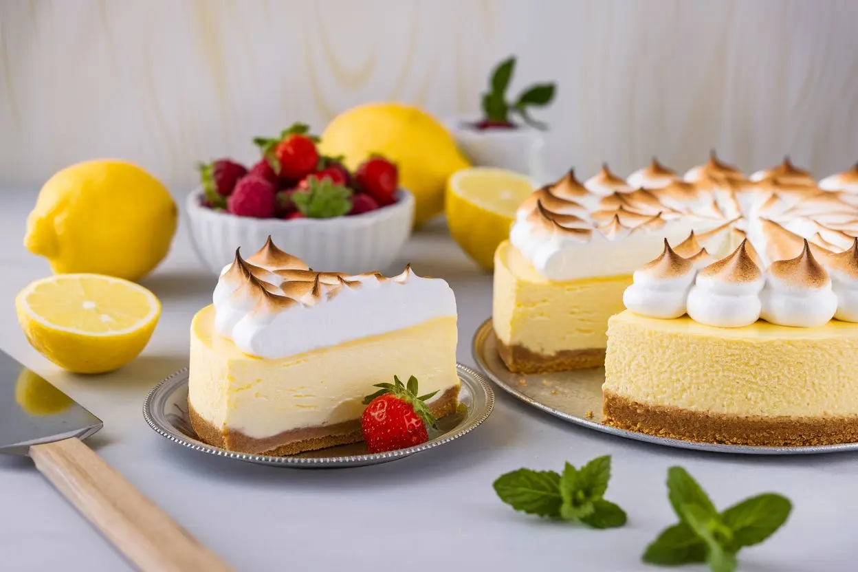 cheesecake | lemon cheesecake
