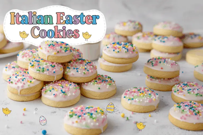 Festive Italian Easter Cookies with Lemon Glaze: A Colorful Spring Treat