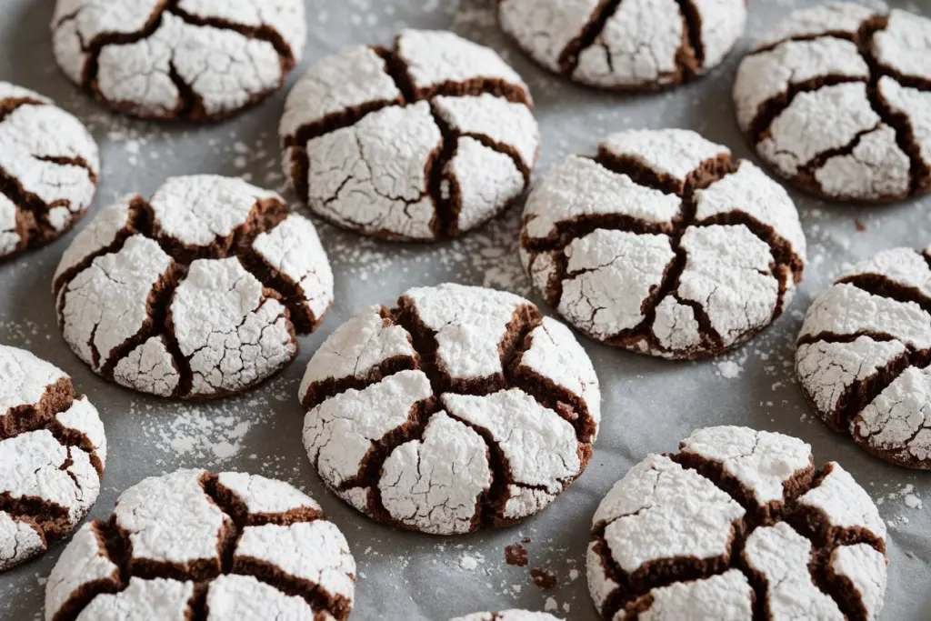 chocolate crinkle cookies recipe
