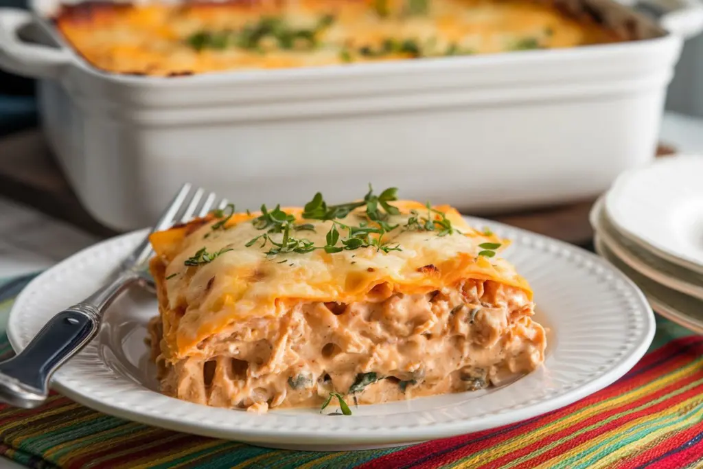 Creamy Chicken Enchilada Casserole 4 Creamy Chicken Enchilada Casserole