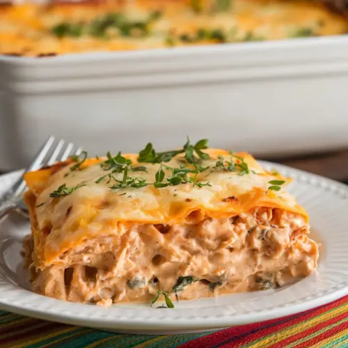 Creamy Chicken Enchilada Casserole