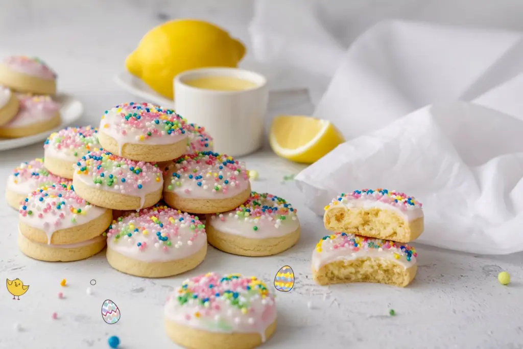 Festive Italian Easter Cookies with Lemon Glaze 3 Festive Italian Easter Cookies with Lemon Glaze