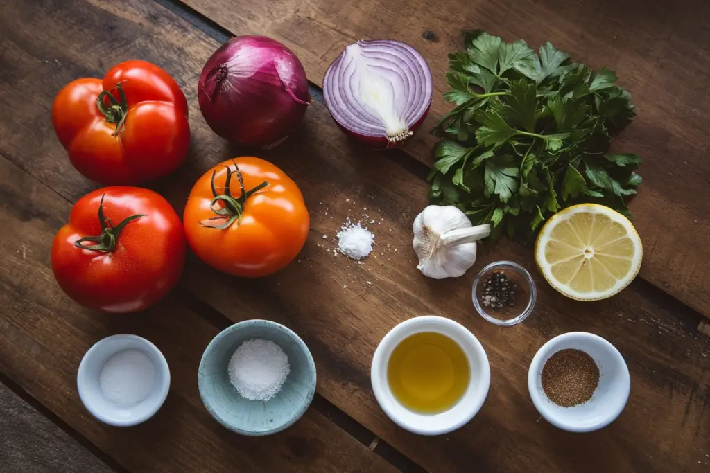 lebanese tomato salad
