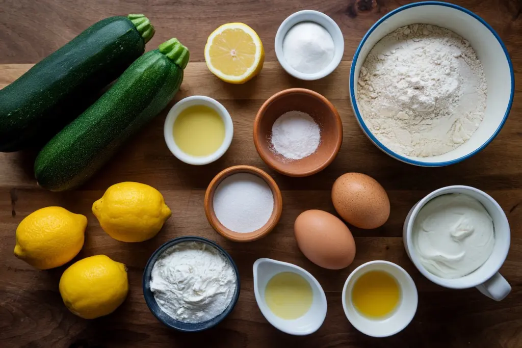 Bright & Moist Lemon Zucchini Muffins 2 Lemon Muffins