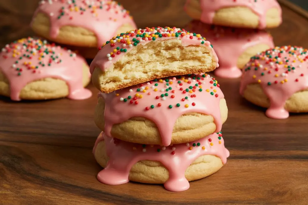 soft Italian festive cookies