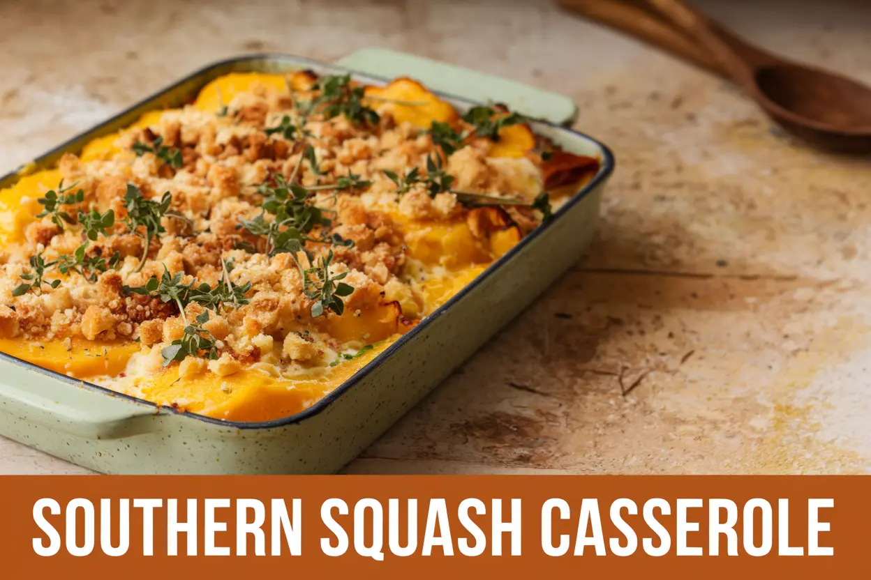 Southern Squash Casserole Delight