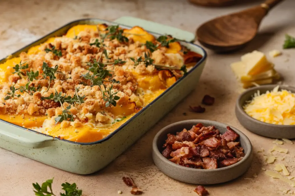 Southern Squash Casserole Delight 4 squash casserole