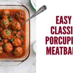 Classic Porcupine Meatballs in Tomato Sauce: A Hearty Comfort Dish