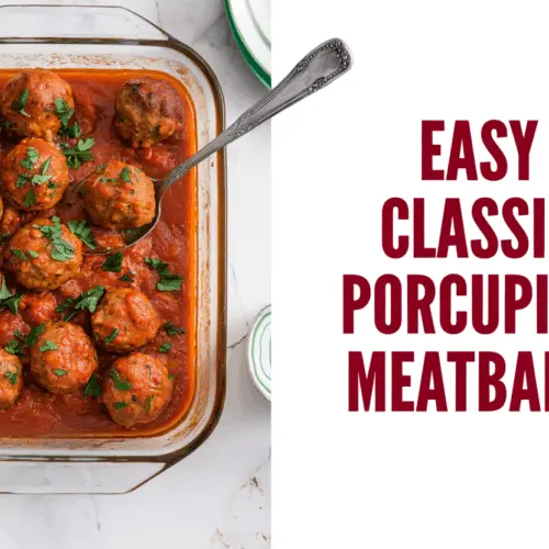Classic Porcupine Meatballs in Tomato Sauce: A Hearty Comfort Dish