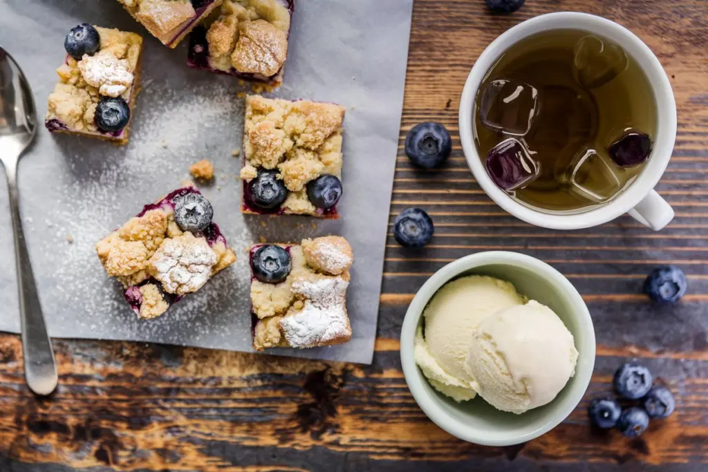 Easy Sourdough Blueberry Crumb Cake Recipe