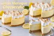 Zesty Lemon Meringue Cheesecake