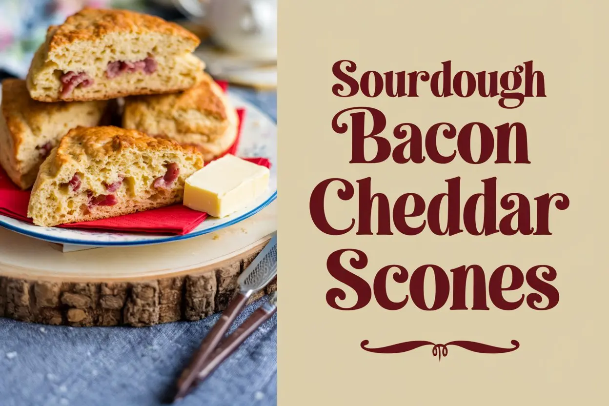 Sourdough Bacon Cheddar Scones Recipe: A Delicious Twist on a Classic Treat