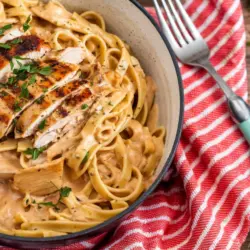 chicken linguine