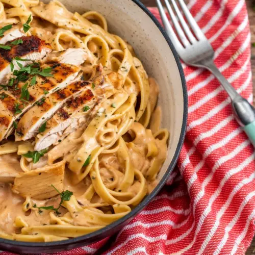 chicken linguine