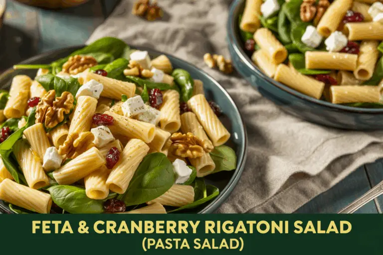 Feta & Cranberry Pasta Salad – Fresh, Flavorful & Easy!