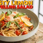 Zesty Lemon Capellini Salad with Fresh Herbs