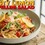 Zesty Lemon Capellini Salad with Fresh Herbs