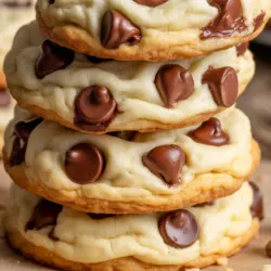 Chocolate Chip Cheesecake Cookies recipe card