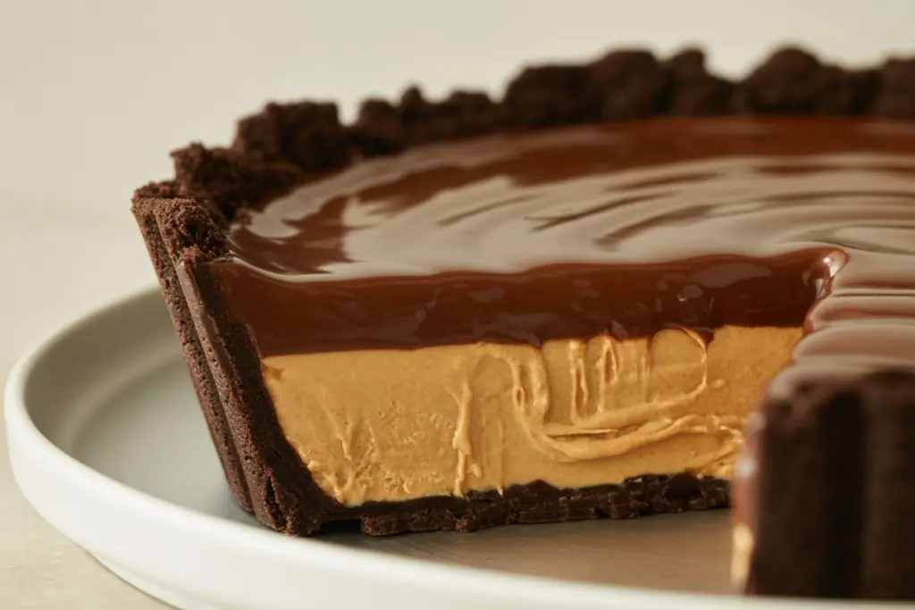 chocolate peanut butter pie
