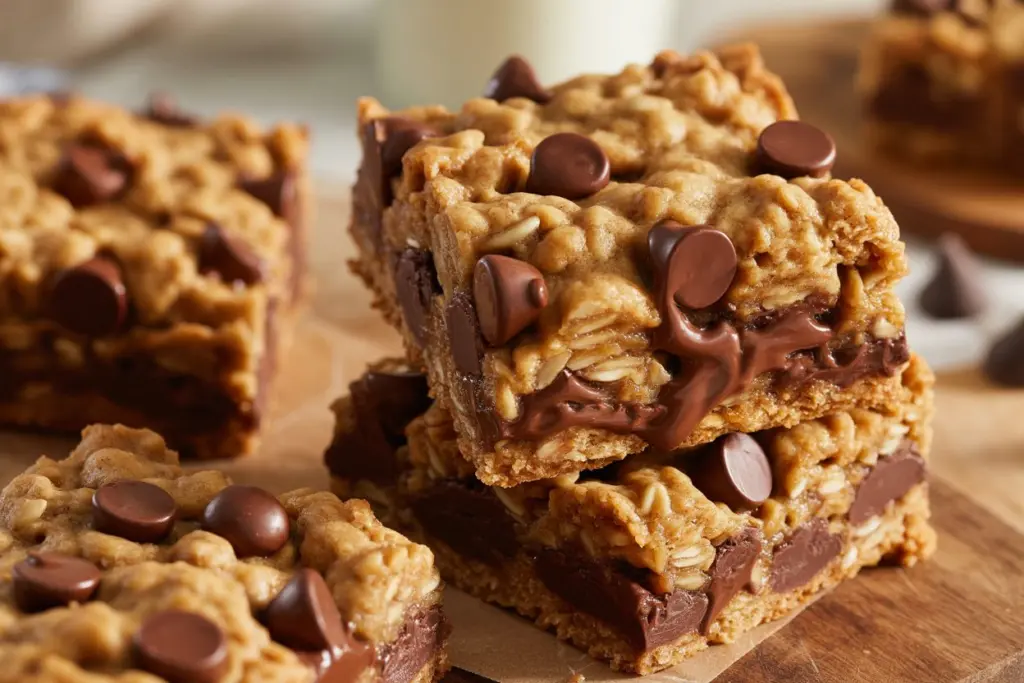 oatmeal chocolate chip cookie bars