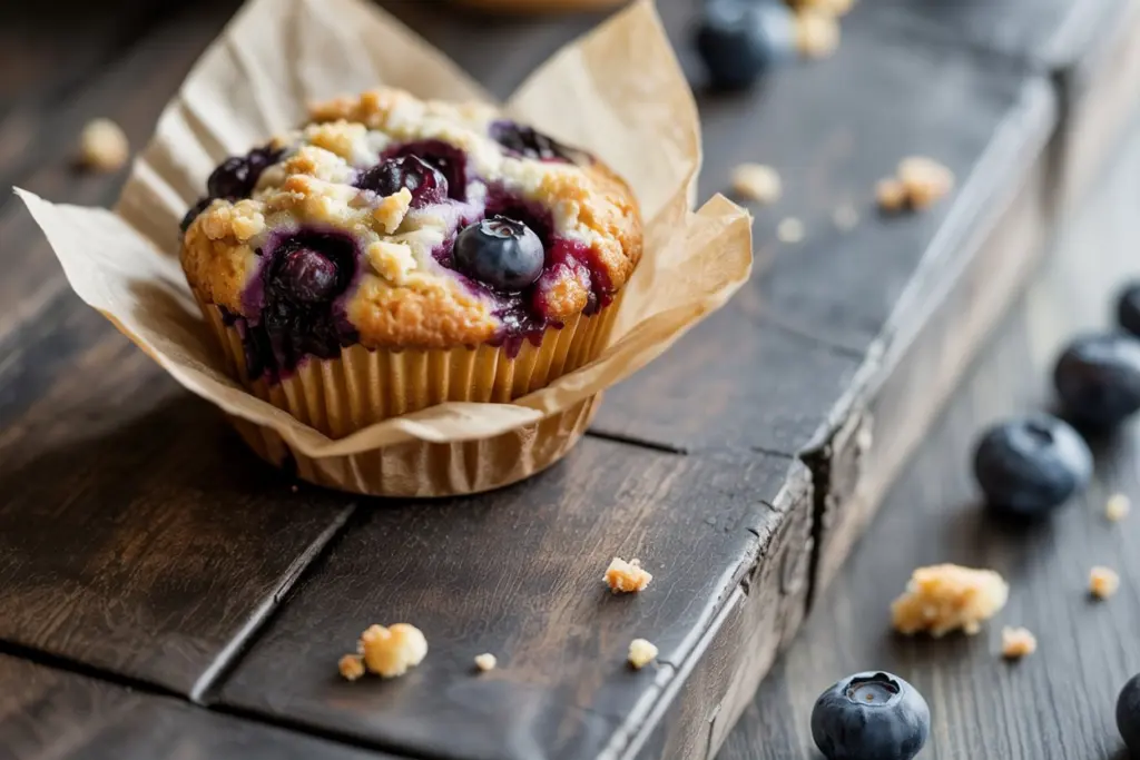 blueberry oat muffins
