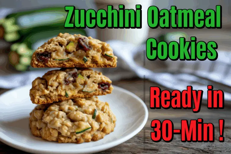 Healthy Zucchini Oatmeal Cookies 1 Healthy Zucchini Oatmeal Cookies: A Nutty, Wholesome Treat