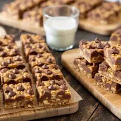 peanut butter oatmeal bars