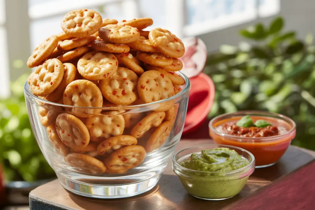 Crispy Taco-Seasoned Oyster Crackers