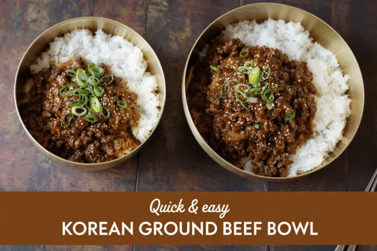 Delicious Korean Beef Bowl Recipe