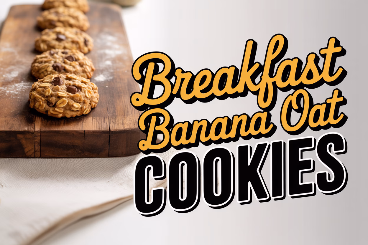 Chewy Banana Oat Breakfast Cookies: A Healthy, Sweet Start