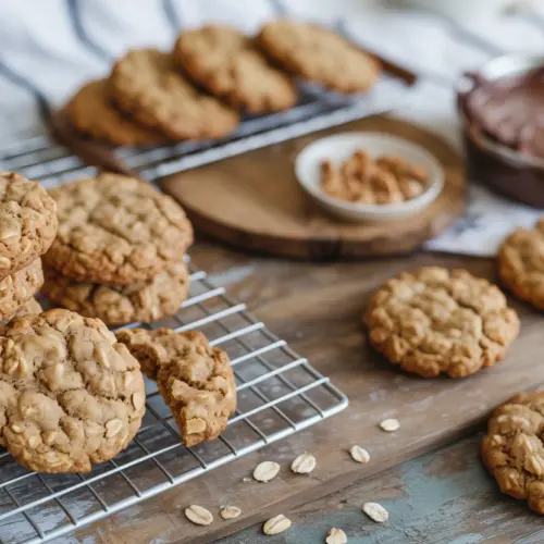 peanut butter oatmeal cookies