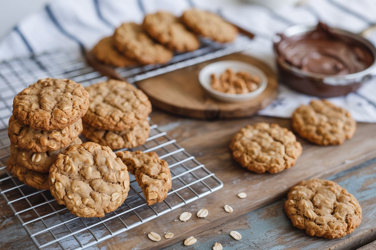 peanut butter oatmeal cookies