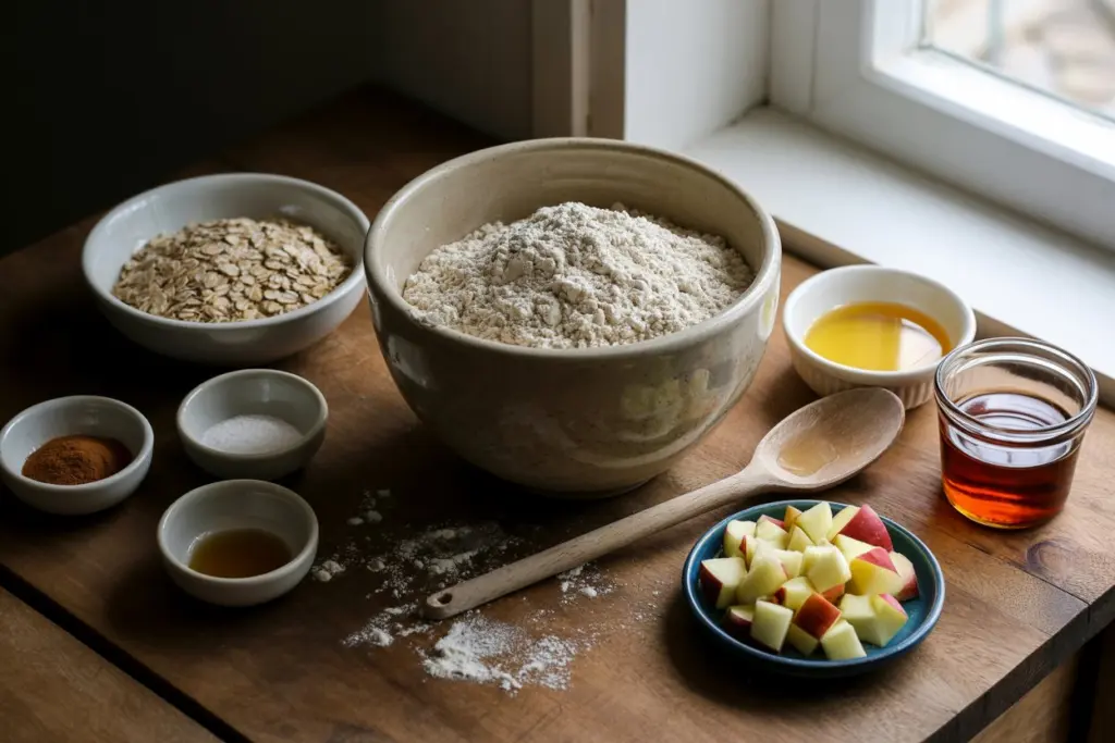 apple pie oatmeal cookies
