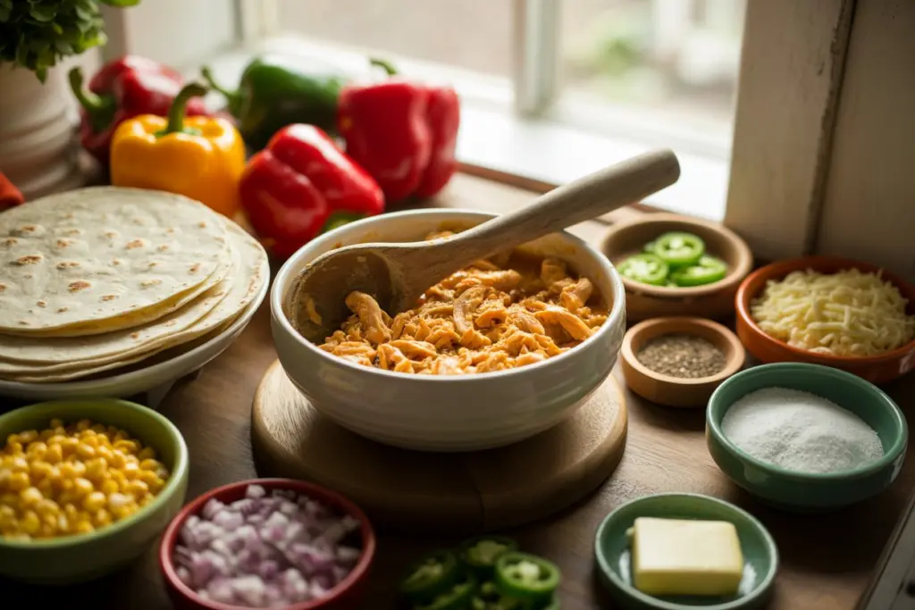 chicken burrito wrap
