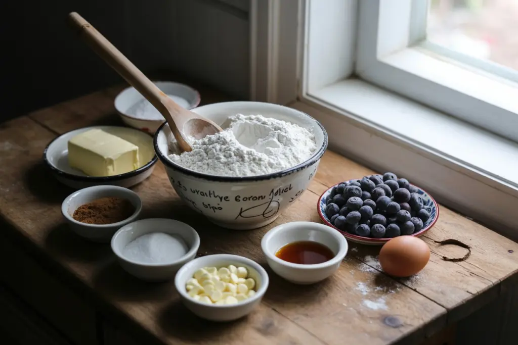 blueberry cookies
