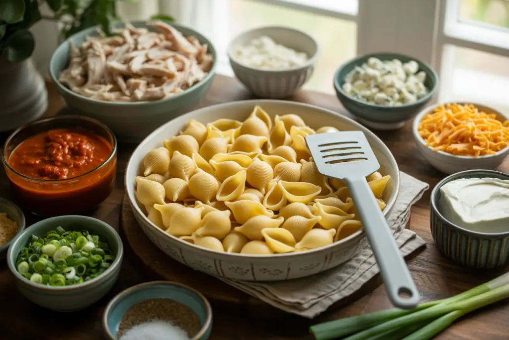 buffalo chicken stuffed shells