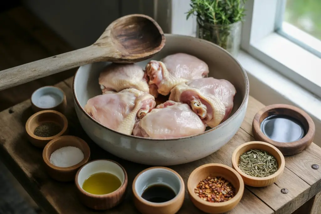 balsamic glazed chicken thighs
