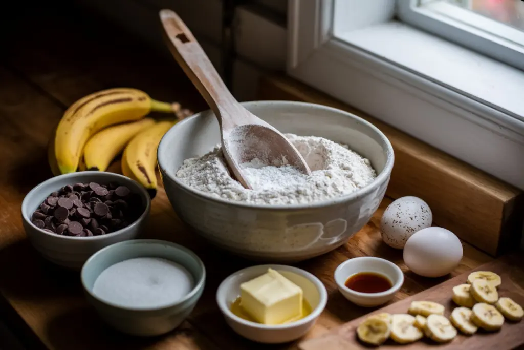 chocolate chip banana bread recipe