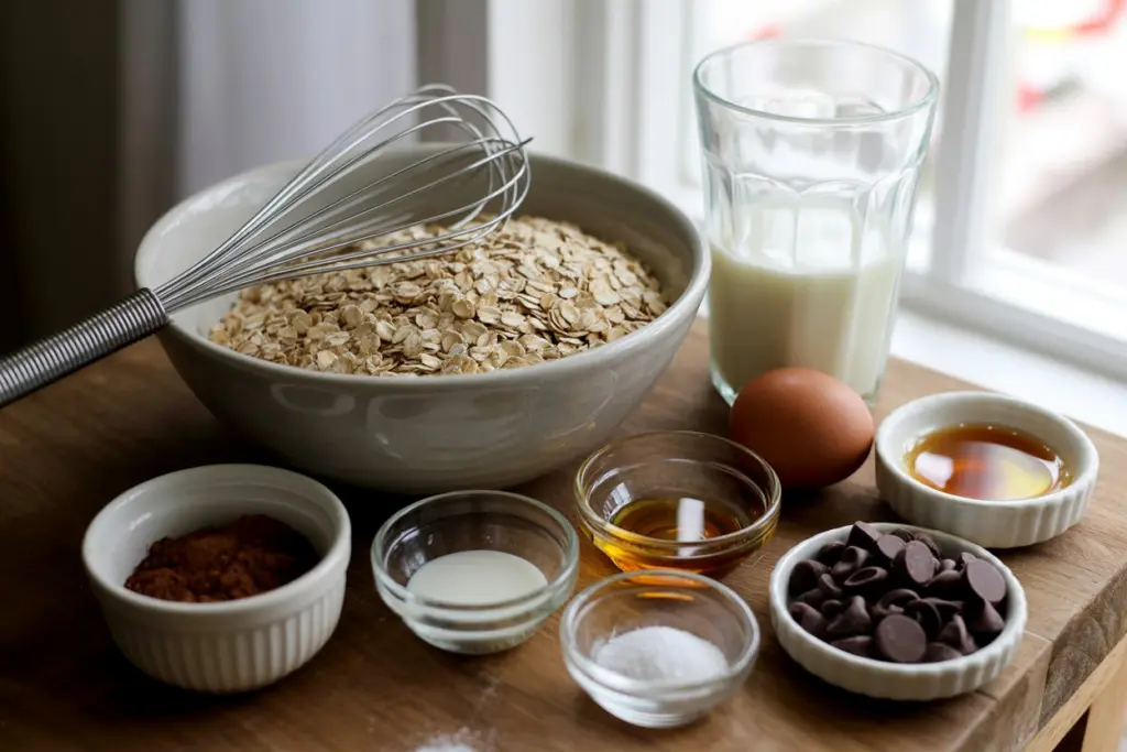 Healthy Brownie Baked Oatmeal 2 baked oatmeal