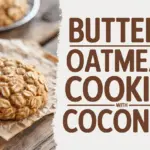 Buttery Oatmeal Cookies with Coconut – Chewy, Sweet & Perfectly Toasted