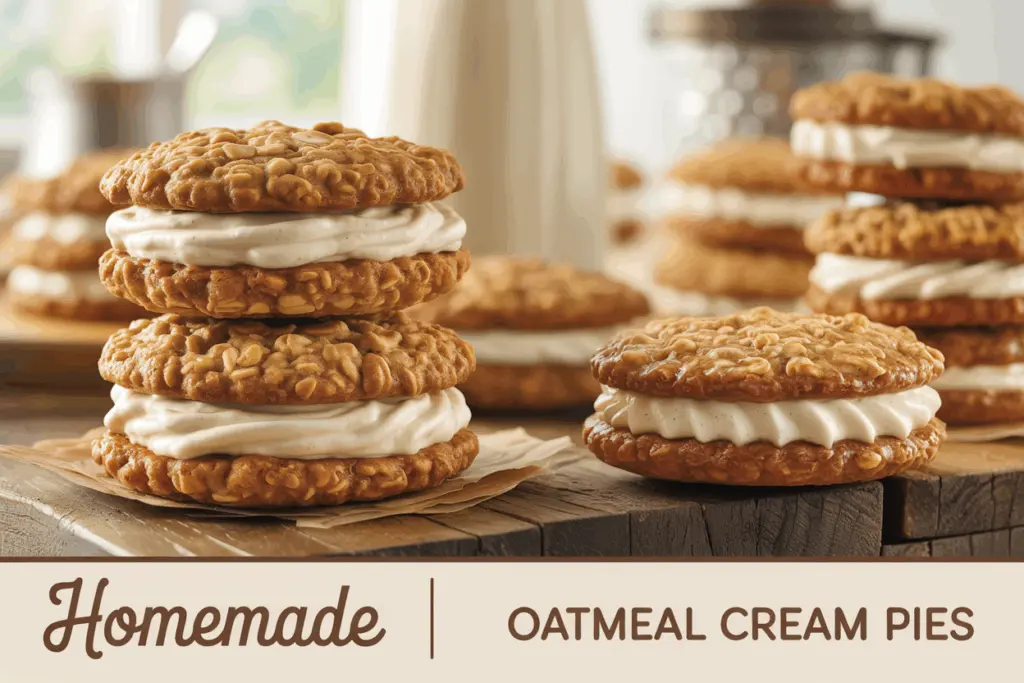 Best Oatmeal Cream Pies - Soft, Chewy & Irresistible!