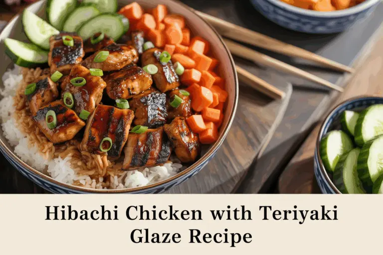 Glossy Hibachi Chicken with Teriyaki Glaze (30-Min Recipe) 1 Glossy Hibachi Chicken with Teriyaki Glaze
