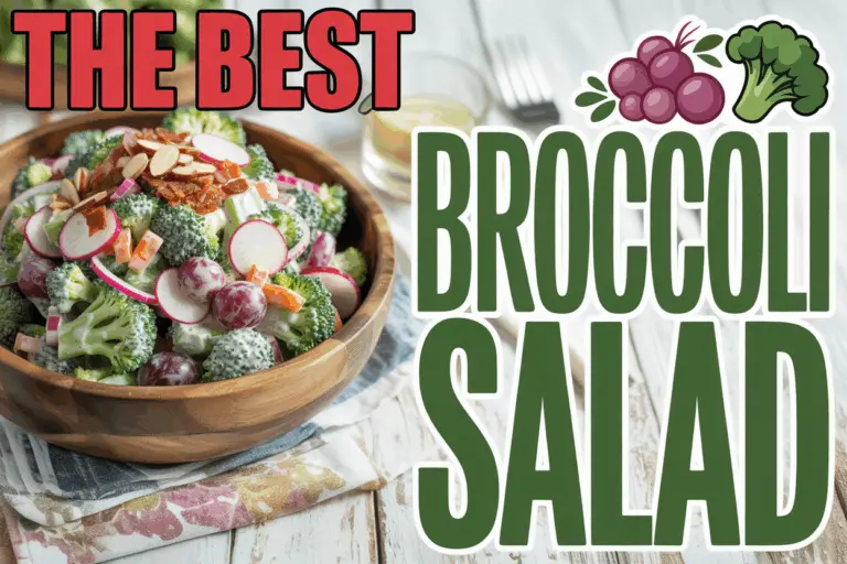 Best Broccoli Salad – Crunchy, Colorful & Picnic-Perfect