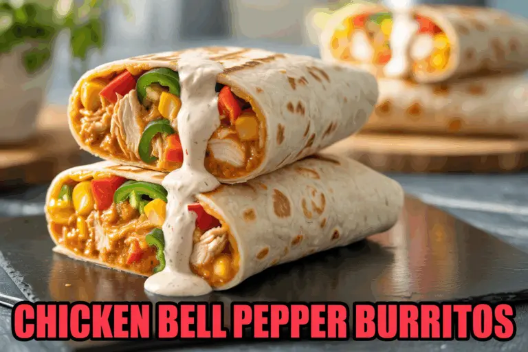 Chicken Burrito Wraps – Easy Comfort Food Lunch Recipe