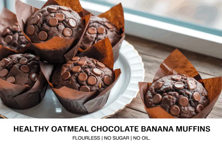 Healthy Chocolate Oatmeal Muffins – Guilt-Free Snacking Delight 1 Healthy Chocolate Oatmeal Muffins – Guilt-Free & Delicious!